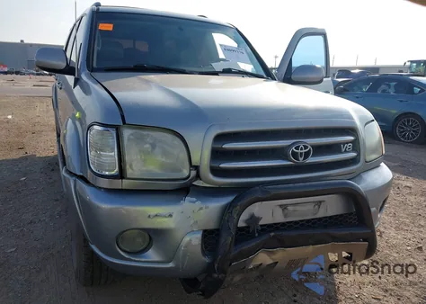 2003 Toyota Sequoia Limited V8 из США, поврежденный, VIN 5TDZT38A73S178941